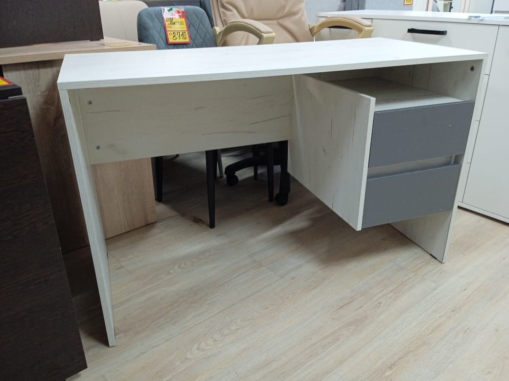 Стол компьютерный №9 (графит/ крафт бел.) (RC-00014593)