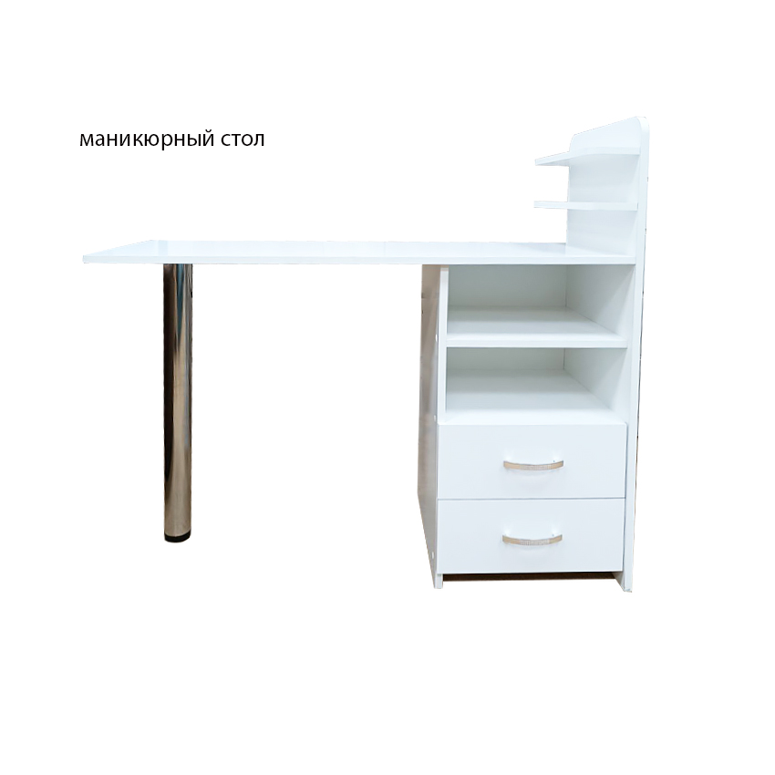 Маникюрный стол "правый" (бел.) (RC-00016086)